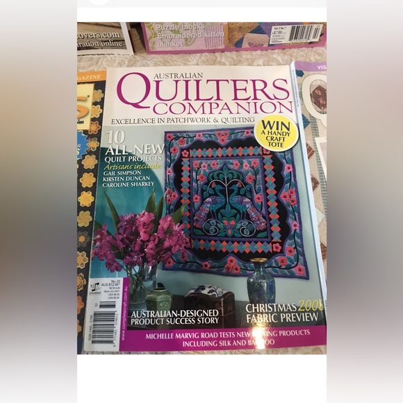 Patchwork Quilting Quilts Sewing Stitching craft magazine bundle - Picture 4 of 8